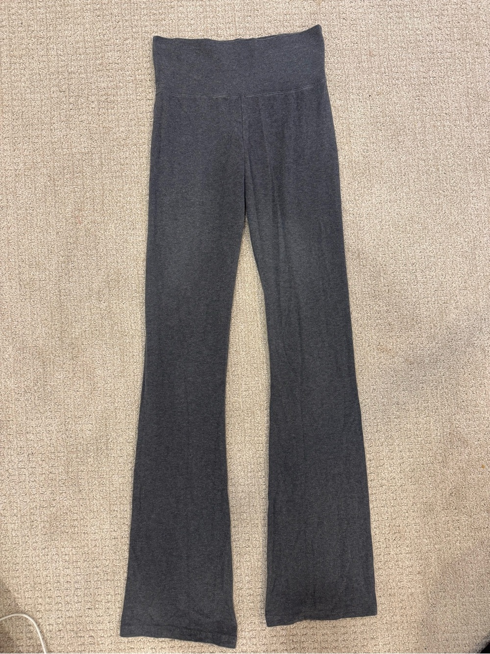 Brandy Melville Pricilla Pants- Dark Heather Gray
